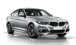 BMW 3 Series GT roof racks, vehicle image